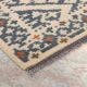 Handcrafted Earthy Cotton and Wool Handknotted Rug for Natural Interiors